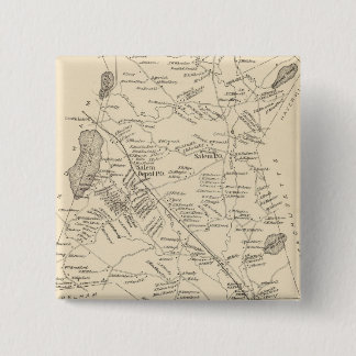 Chapa Cuadrada Mapa de época de Salem Massachusetts (1892)