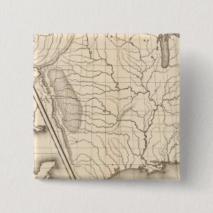 Chapa Cuadrada Mapa de Estados Unidos y Texas