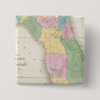 Chapa Cuadrada Mapa de Florida 2