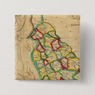 Chapa Cuadrada Mapa de Georgia