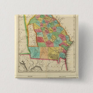 Chapa Cuadrada Mapa De Georgia