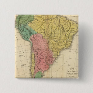 Chapa Cuadrada Mapa de historia de Sudamérica