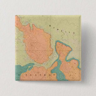 Chapa Cuadrada Mapa De La Meseta De Uinkaret