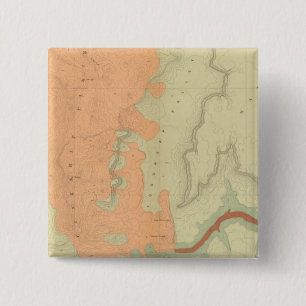 Chapa Cuadrada Mapa De La Meseta De Uinkaret En Medio Sur