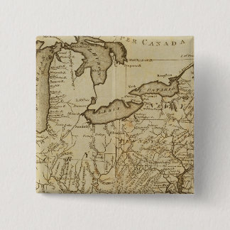 Chapa Cuadrada Mapa de los Estados Unidos 3