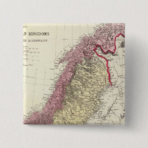 Chapa Cuadrada Mapa de los reinos escandinavos