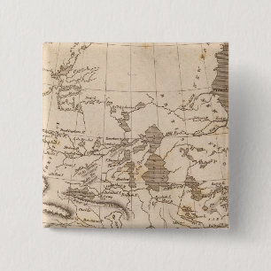 Chapa Cuadrada Mapa de Luisiana por Arrowsmith