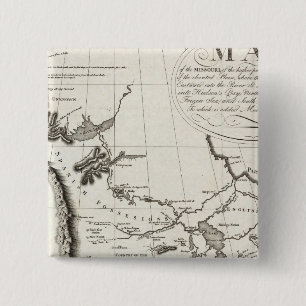 Chapa Cuadrada Mapa de Misuri