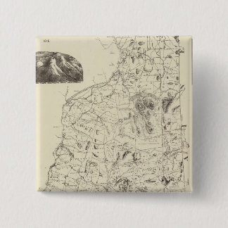 Chapa Cuadrada Mapa de New Hampshire 1816