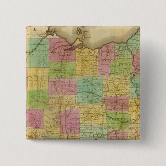 Chapa Cuadrada Mapa de Ohio 2