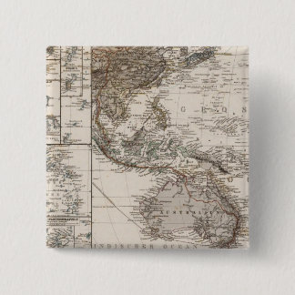 Chapa Cuadrada Mapa de Polinesia