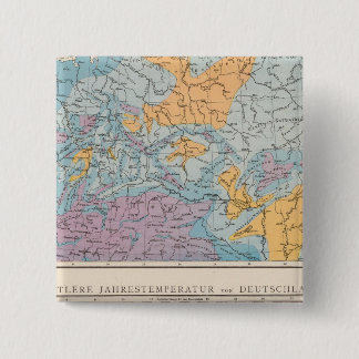Chapa Cuadrada Mapa de precipitaciones de Alemania
