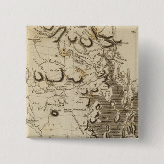Chapa Cuadrada Mapa de Rhode Island de Arrowsmith