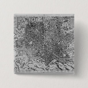 Chapa Cuadrada Mapa de Roma, 1579