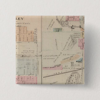 Chapa Cuadrada Mapa de Rushford, condado de Fillmore, Minnesota