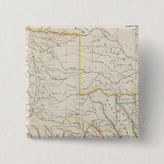 Chapa Cuadrada Mapa de Texas