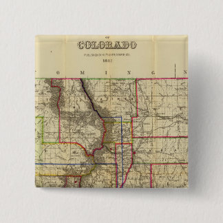 Chapa Cuadrada Mapa de Thayer de Colorado 2