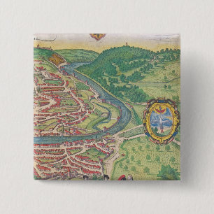 Chapa Cuadrada Mapa de Viena
