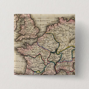 Chapa Cuadrada Mapa del Atlas de Europa