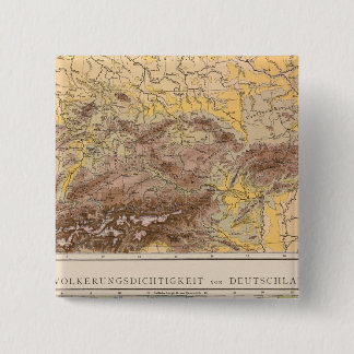 Chapa Cuadrada Mapa del Atlas de Europa Central