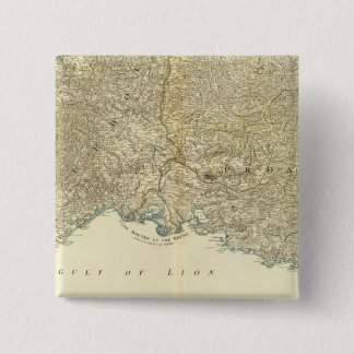Chapa Cuadrada Mapa del Atlas de SE France