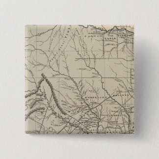 Chapa Cuadrada Mapa del Atlas de Texas