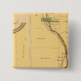 Chapa Cuadrada Mapa del Atlas del arroyo petrolero Pennsylvania