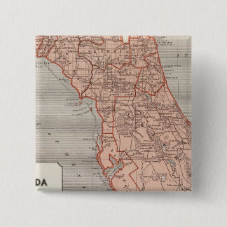 Chapa Cuadrada Mapa del Atlas Florida