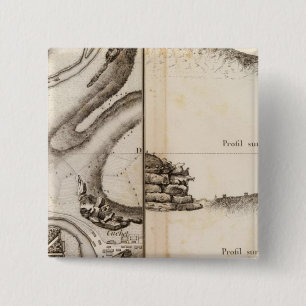 Chapa Cuadrada Mapa del Atlas La Charente