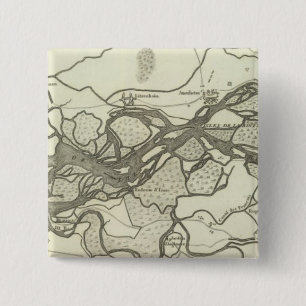 Chapa Cuadrada Mapa del curso del Rin