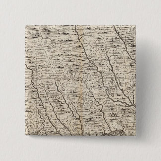 Chapa Cuadrada Mapa del Imperio Británico en Estados Unidos Hoja 