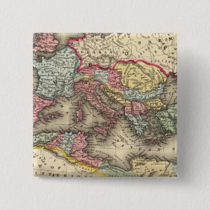 Chapa Cuadrada Mapa del Imperio Romano