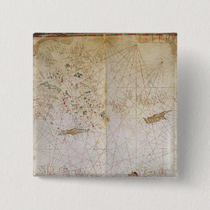 Chapa Cuadrada Mapa del mediterráneo del este