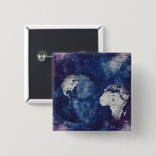 Chapa Cuadrada Mapa del mundo de la época celestial (2)