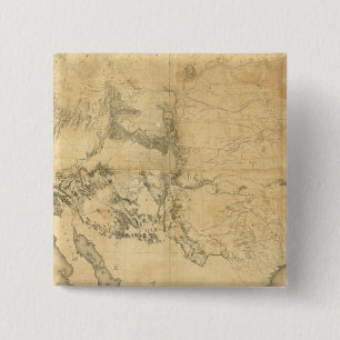 Chapa Cuadrada Mapa del Territorio de los Estados Unidos