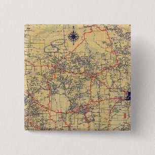 Chapa Cuadrada Mapa estándar de Minnesota