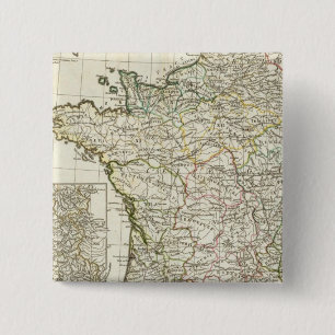 Chapa Cuadrada Mapa europeo antiguo
