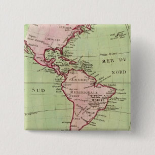 Chapa Cuadrada Mapa físico de las Américas