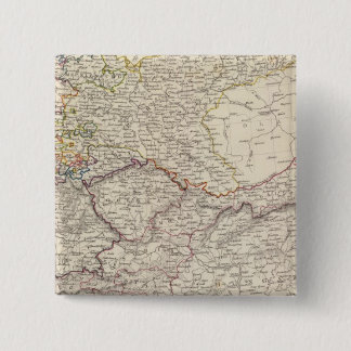 Chapa Cuadrada Mapa general de Alemania