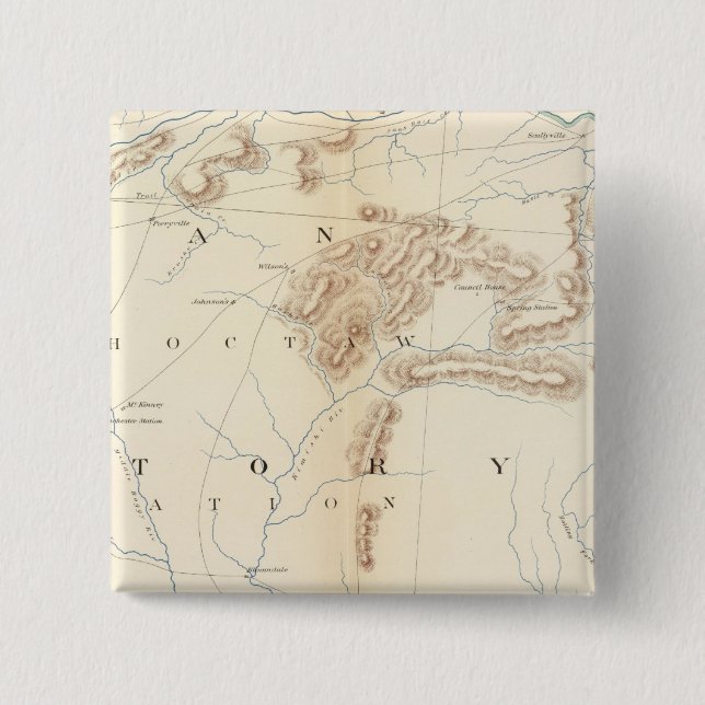 Chapa Cuadrada Mapa general XXIV (Anverso)