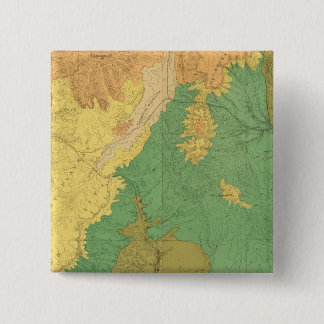 Chapa Cuadrada Mapa Geológico De Las Terrazas Mesozoicas