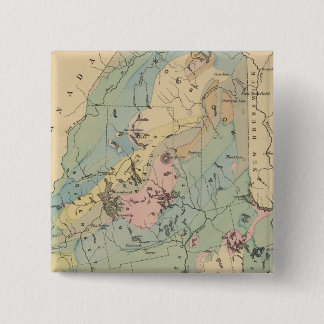 Chapa Cuadrada Mapa geológico de Maine