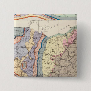 Chapa Cuadrada Mapa geológico de Ohio