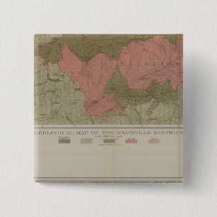 Chapa Cuadrada Mapa geológico del distrito de Knoxville