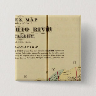 Chapa Cuadrada Mapa índice del Atlas del Alto Río Ohio