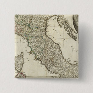 Chapa Cuadrada Mapa italiano