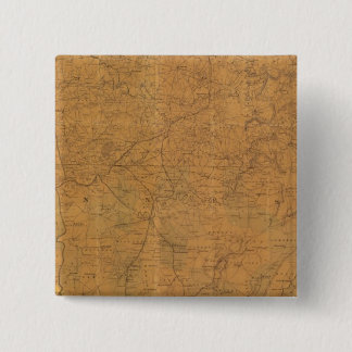 Chapa Cuadrada Mapa oficial de Lloyd del estado de Tennessee