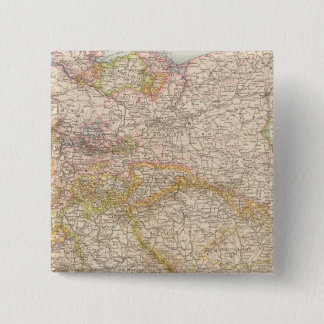 Chapa Cuadrada Mapa político de Alemania