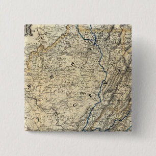 Chapa Cuadrada Mapa Richmond y Louisville RR