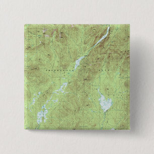 Chapa Cuadrada Mapa Topográfico de Mount Marcy - Parque Adirondac